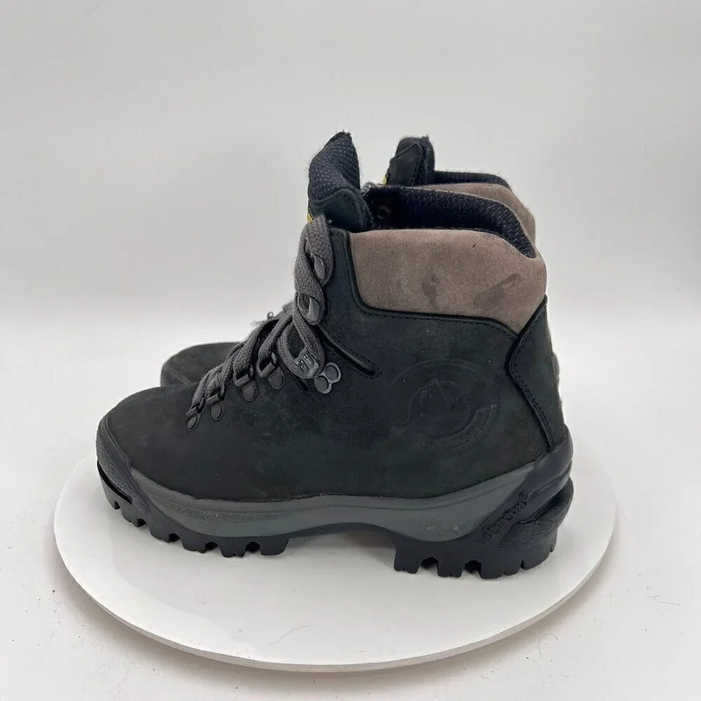 La Sportiva Men Size EU 38.5 US 6.5 Black Leather Mountaineering Hiking Boot